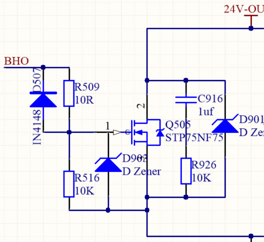MOS管保護(hù)電路實測，分析